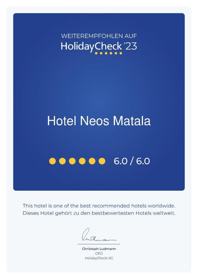 Hotel Neos Matala Bagian luar foto