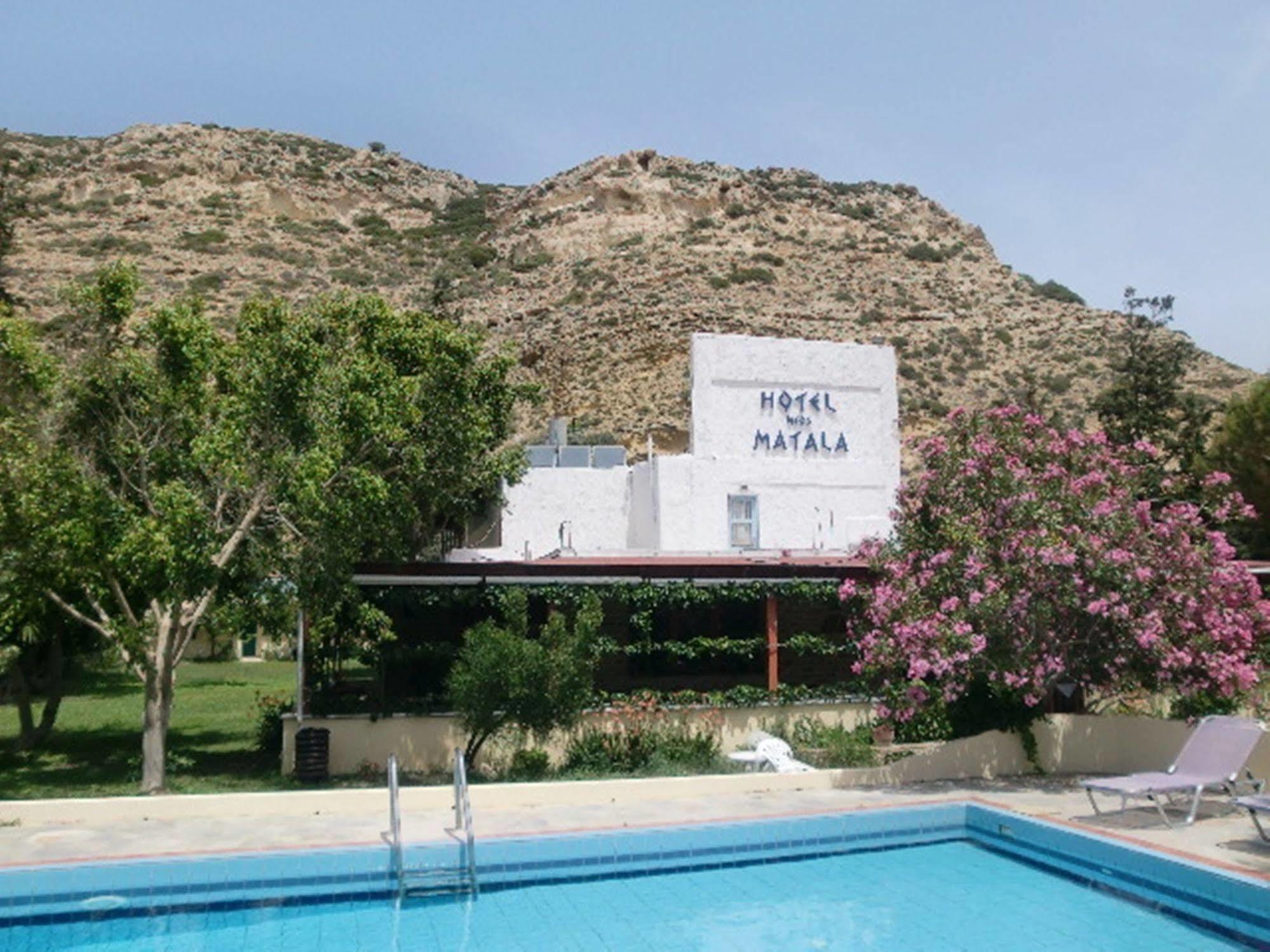 Hotel Neos Matala Bagian luar foto